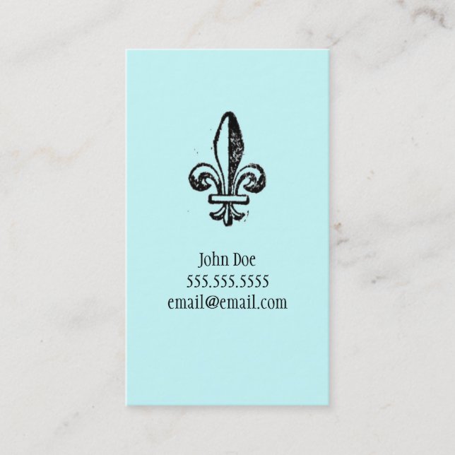 Carte D'appel Télécarte de Fleur di lis (Devant)