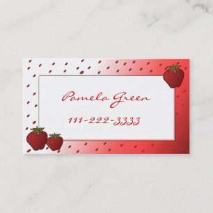 Carte D'appel Télécarte de fraise
