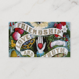 Carte D'appel Télécarte de profil d'art d'amour et de vérité