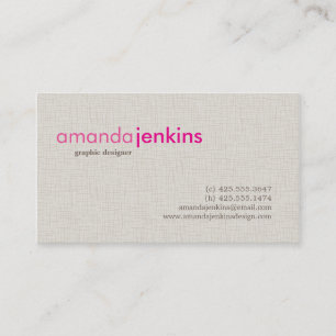 Carte D'appel Télécarte de toile simple