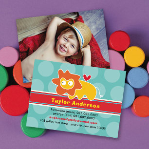 Carte D'appel Télécarte mignonne de profil de photo d'enfant d