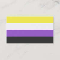 Télécartes de Nonbinary (def. + "ils" pronoms)