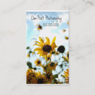 Carte D'appel Tournesols