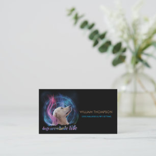 Carte D'appel Trendy Walker chien Sitter pour animaux de compagn