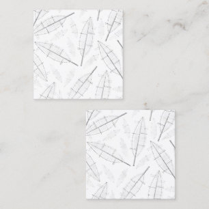 Carte D'appel un cadre noir avec un arrière - plan blanc avec de