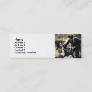 Carte d'appel vintage