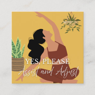 Carte D'appel Yoga Assist Cards