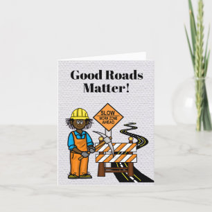 Carte d'appréciation des travailleurs routiers