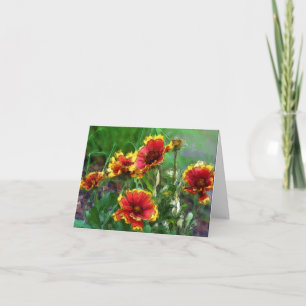Carte d'aquarelle de fleurs de couverture