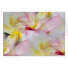 Carte d'aquarelle de Plumeria