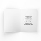 Carte d'aquarelle gris Étoiles 11e anniversaire