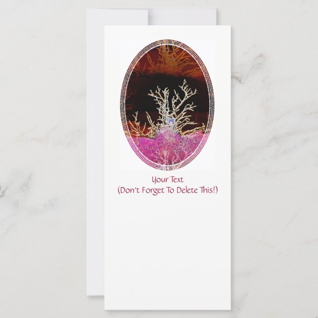 CARTE D'ARBRE HIVER (Devant)