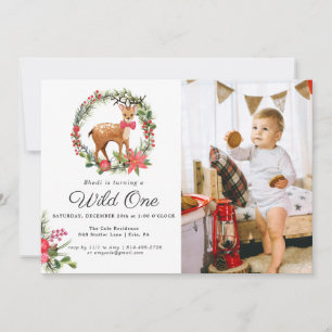 Carte Darling Reindeer   Noël fête d'anniversaire