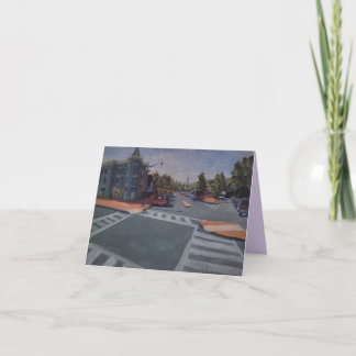 Carte d'art agréable Townscape