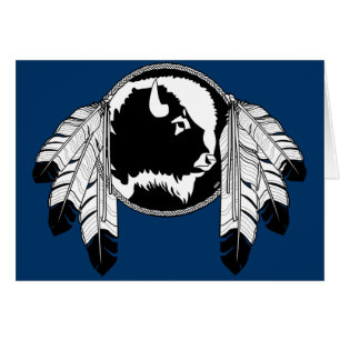 Carte d'art autochtone Carte d'art faunique des Pr