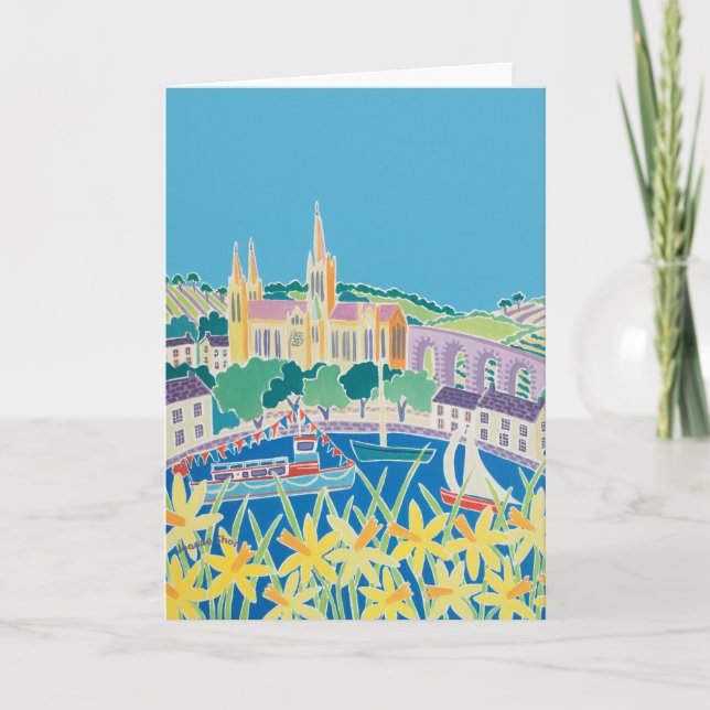 Carte d'art : Blue Sky Truro par Joanne Short (Devant)