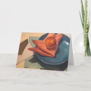Carte d'art, carte de voeux vierge. Par Sarah