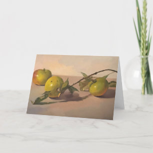 Carte d'art, carte de vœux vierge. Par Sarah Sedwi