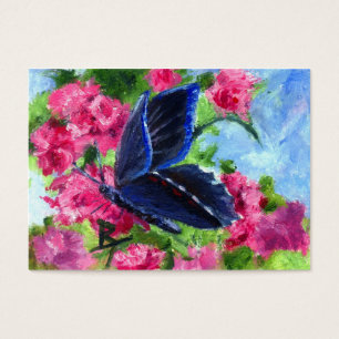 Carte d'art d'aceo de gloire de papillon
