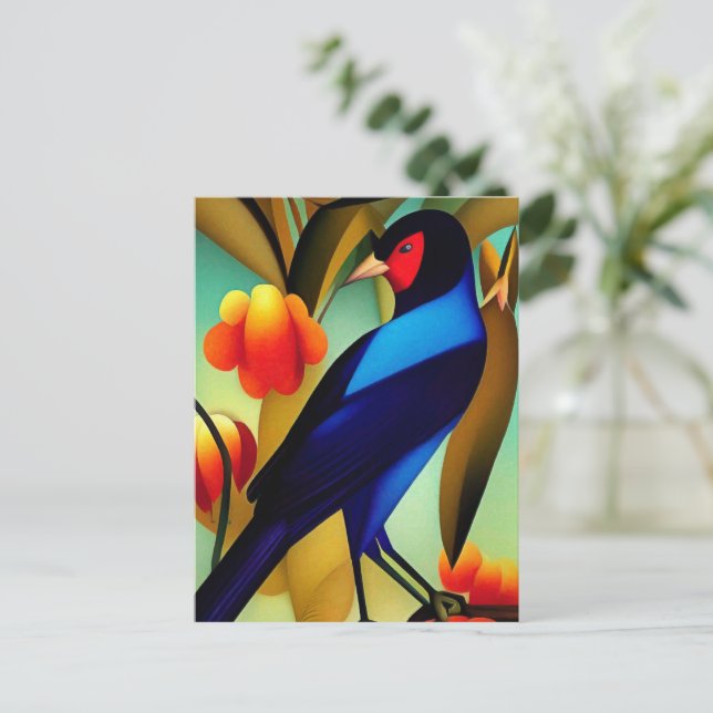 Carte d'art de la nature (Debout devant)