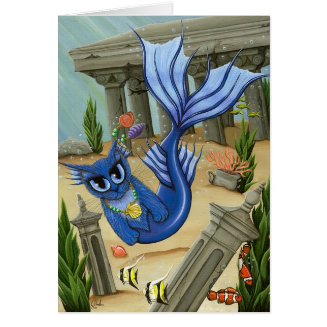 Carte d'art d'imaginaire de l'Atlantide Mercat de (Devant)