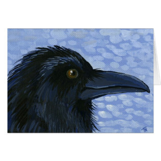 carte d'art d'oiseau de ravenhead