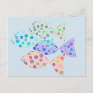 Carte d'art du poisson