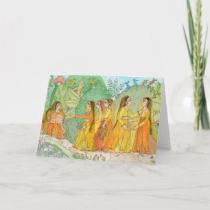 Carte d'art - Festival du printemps