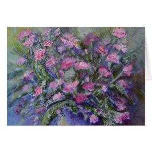 Carte d'art floral