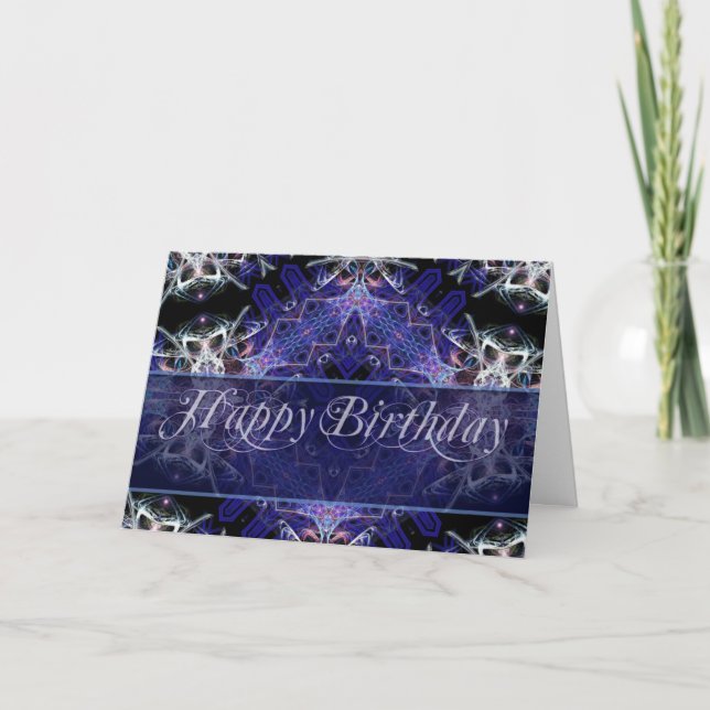 Carte d'art fractal (Devant)