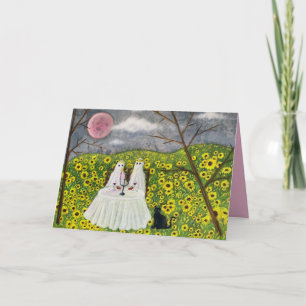 Carte d'art Ghost Couple Forever 2