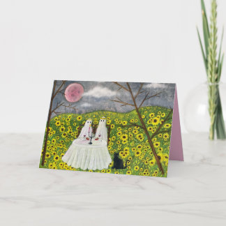 Carte d'art Ghost Couple Forever 2