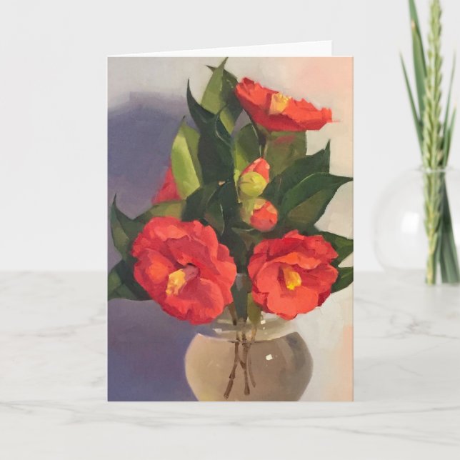 Carte d'art, intérieur vierge. Œuvre de Sarah Sedw (Devant)