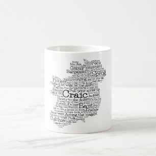 Carte d'art irlandais Slang Word Coffee Mug
