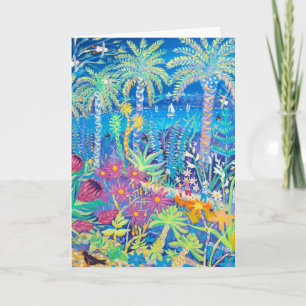 Carte d'art : Jardins d'abbaye de Tresco