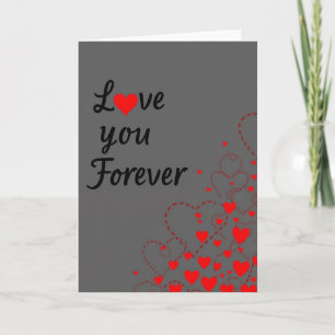 Carte d'art Love You Forever