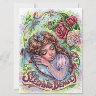 Carte d'art moderne Princess Fairytale