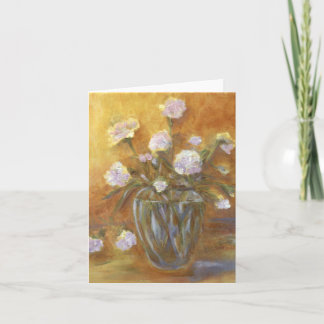 Carte d'art "Sunny Carnations"