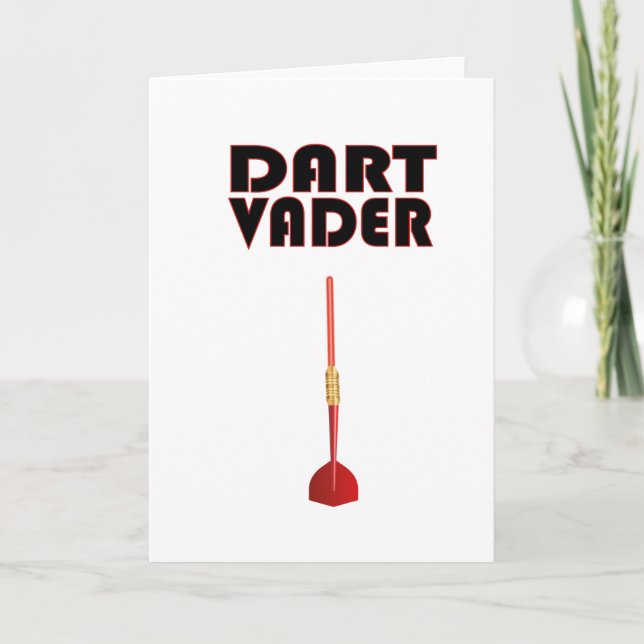 Carte Darts Sayes Funny Men Motive Darts Gift Idea (Devant)