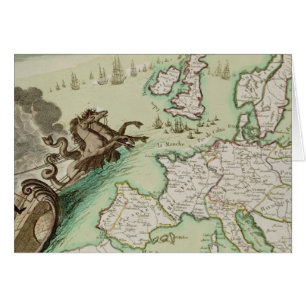 Carte d'attaque navale sur l'Angleterre par