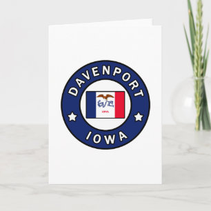 Carte Davenport Iowa