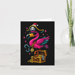 Carte d'aventure de flamant pirate Jolly Roger Hal