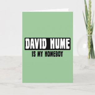 Carte David Hume est mon garçon