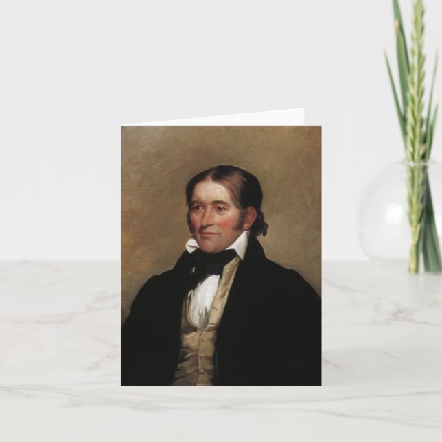 Carte Davy Crockett (Devant)