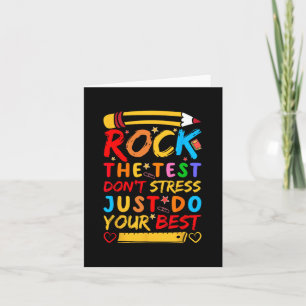 Carte Day Rock Le Test Funky Enseignant Test Ex