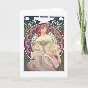 Carte Daydream (printemps), Mucha