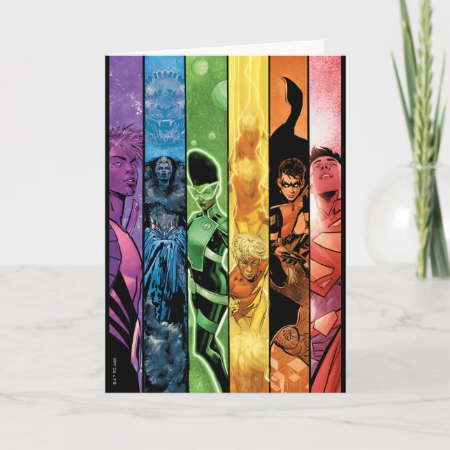 Carte DC Pride Comic Cover 2022 (Devant)