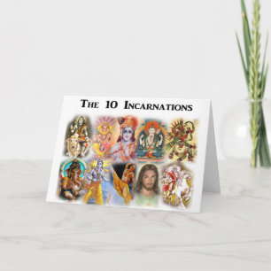 Carte de 10 incarnations