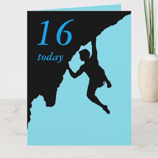 Carte de 16e anniversaire (Devant)