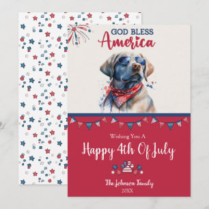 Carte de 4 juillet de repérage de chiens patriotiq